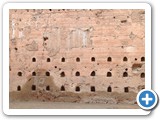 Ancient palace courtyard wall