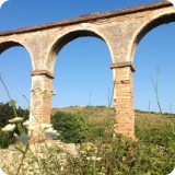 And from the manor house ruins - one feels compelled to explore and crest the cross mounted on the hill...