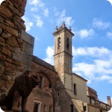 The bell tower was constructed by the Jerome monk order in the 1530's.