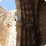 The monks left Sant Jeroni de la Murtra after the chapel was burned down.