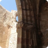 The monks left Sant Jeroni de la Murtra after the chapel was burned down.