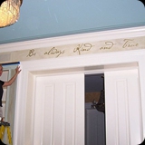 3 Music Room in Progress; The Family Motto...