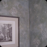 12 Shabby Chateau Plaster with Embossed Ornament
