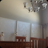 266  Dining Room Panels; Lusterstone Accents