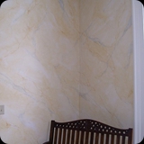 43 Foyer; Faux Marble Walls