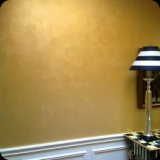 75  Metal Effects Milk & Honey Gold Colorwashed Hallway Walls