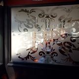 60  Phoebe's Restaurant, Syracuse, NY; Ornamental Etched Glass Commission